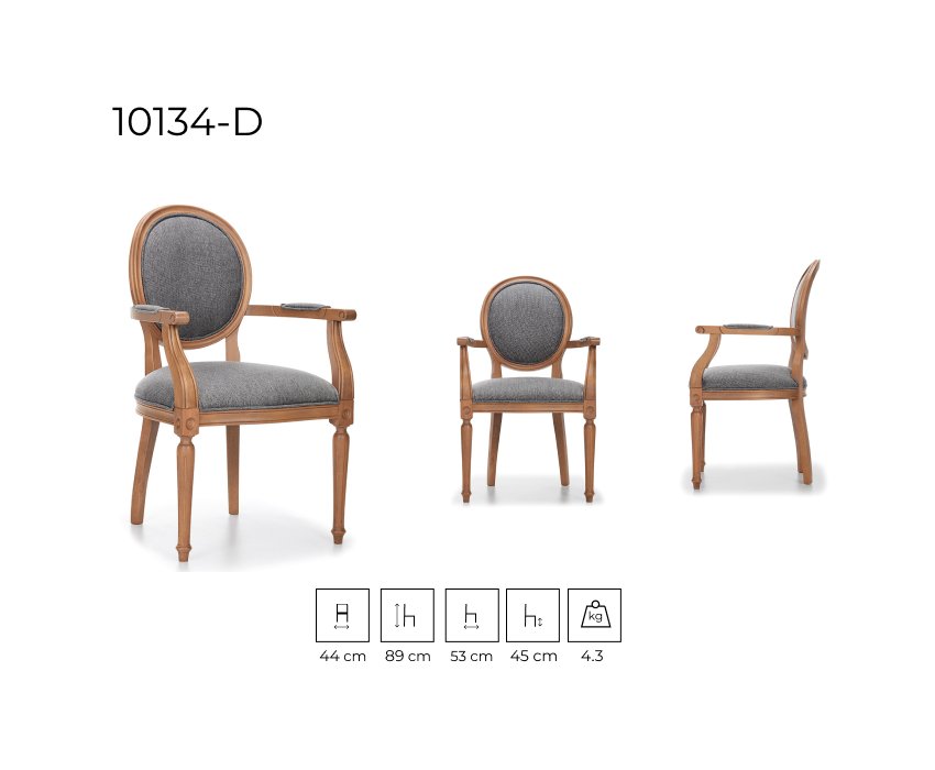 10134-D stolica dimenzije