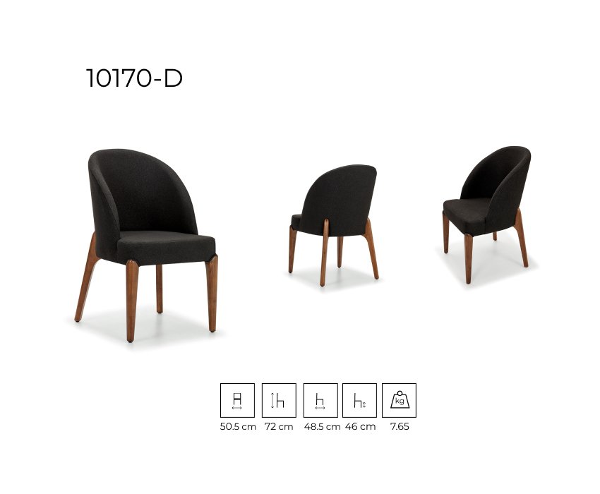 10170-D stolica dimenzije