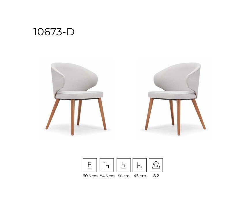 10673-D stolica dimenzije