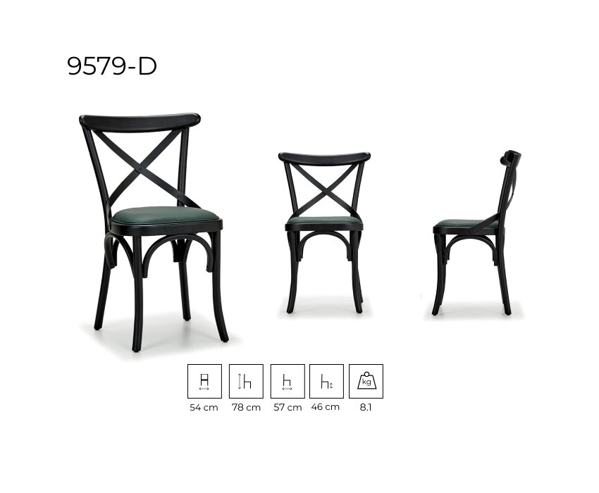 9579-D stolica dimenzije
