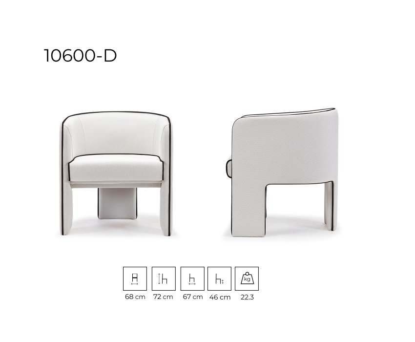 10600-D fotelja prikaz